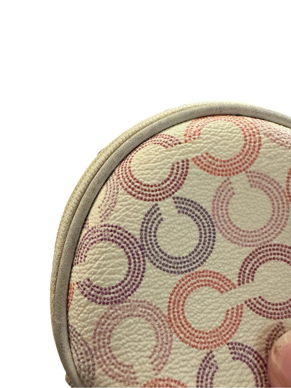 Coach Waverly Round Coin Purse - Picture 8 of 10